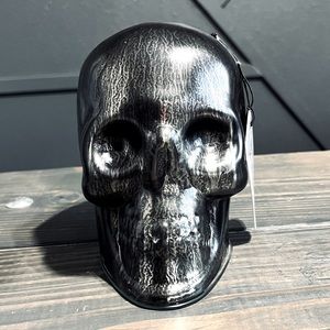 Translucent spooky skull